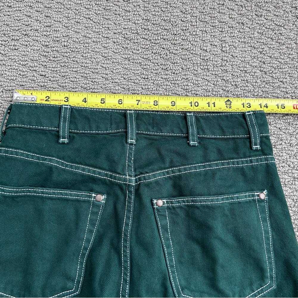Reformation Cowboy High Rise Straight Jeans Organic Cotton
Emerald Green
Size 26 - Picture 9 of 12